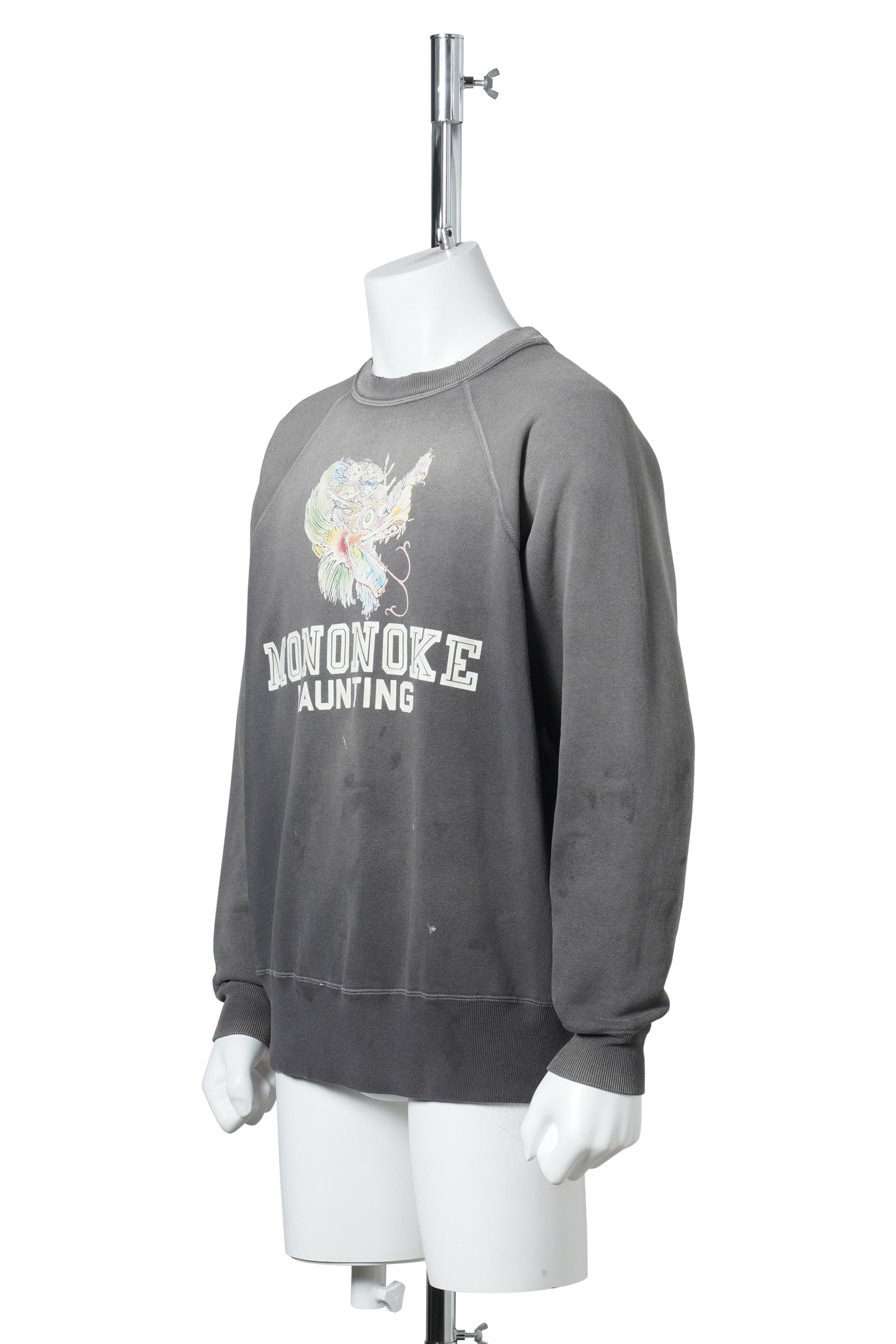 CREW NECK SWEAT/龍 / CHARCOAL