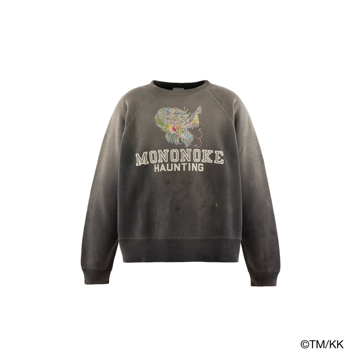 CREW NECK SWEAT/龍 / CHARCOAL