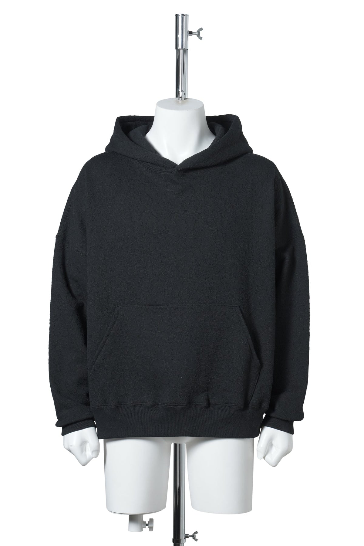 HOODIE/FLOWER / BLACK