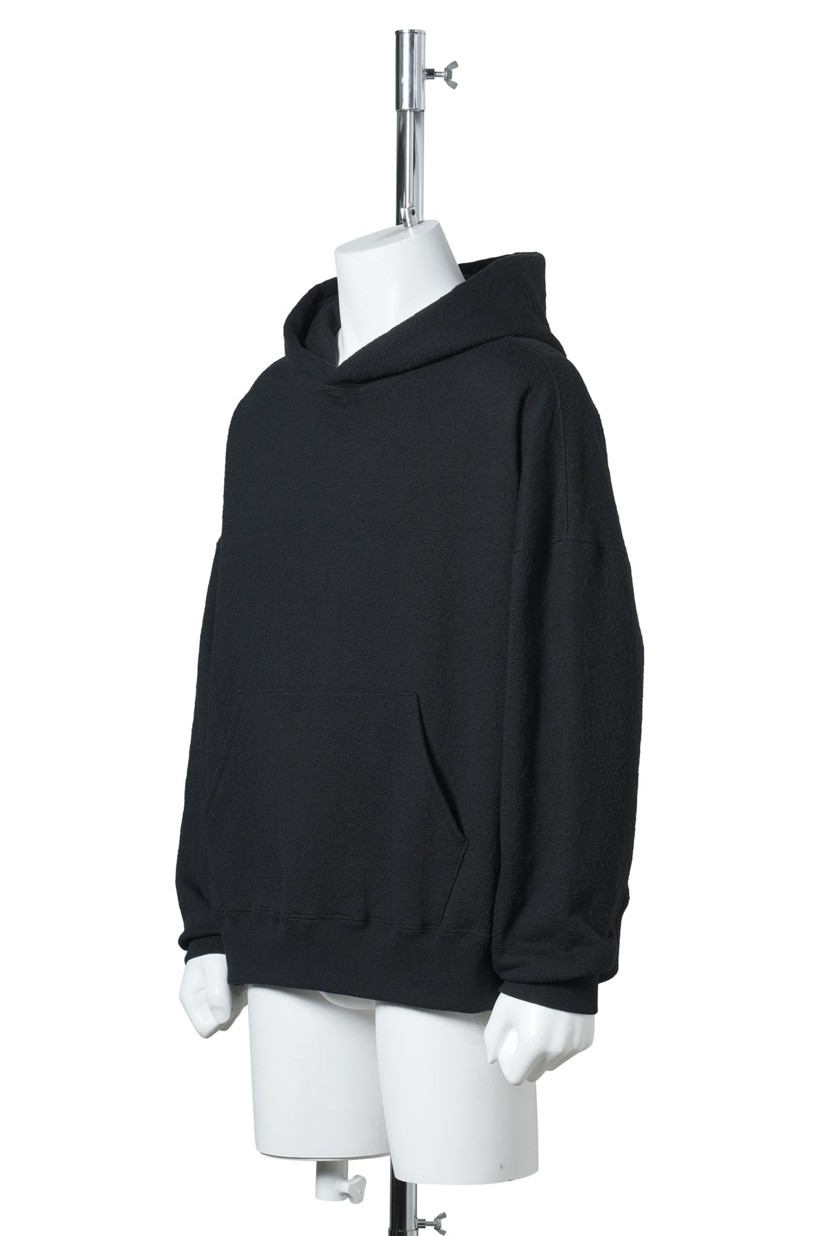 HOODIE/FLOWER / BLACK