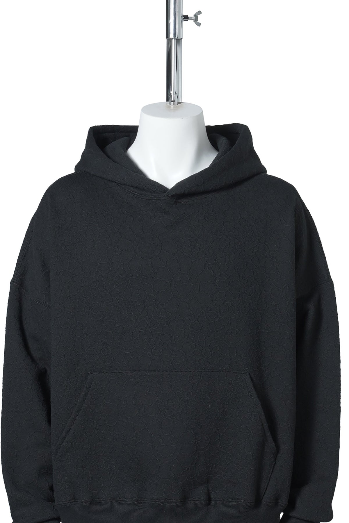 HOODIE/FLOWER / BLACK