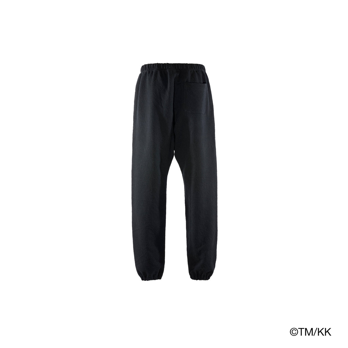 SWEAT PANTS/FLOWER / BLACK