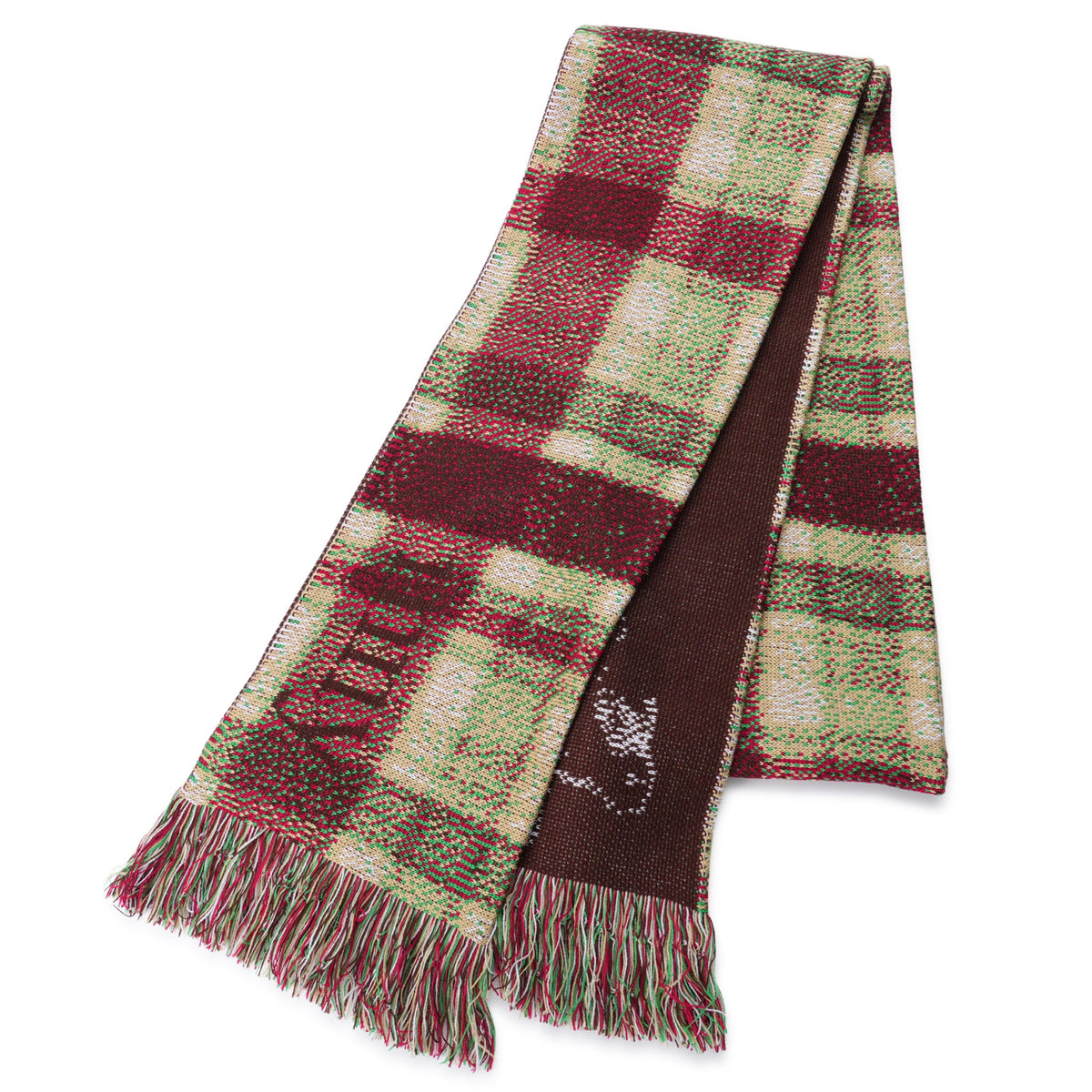 BROWN RABBIT SCARF / MULTI