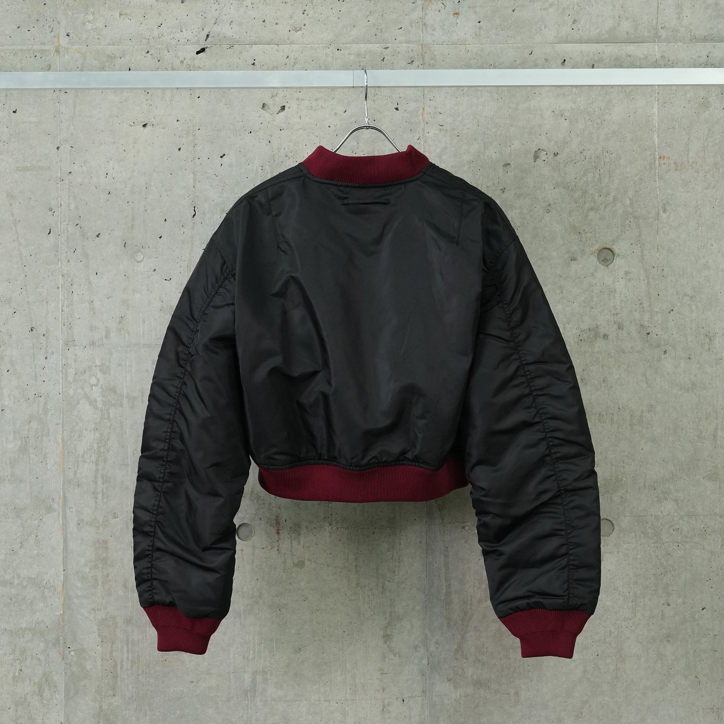 TYSON BOMBER JACKET / BLACK/RED