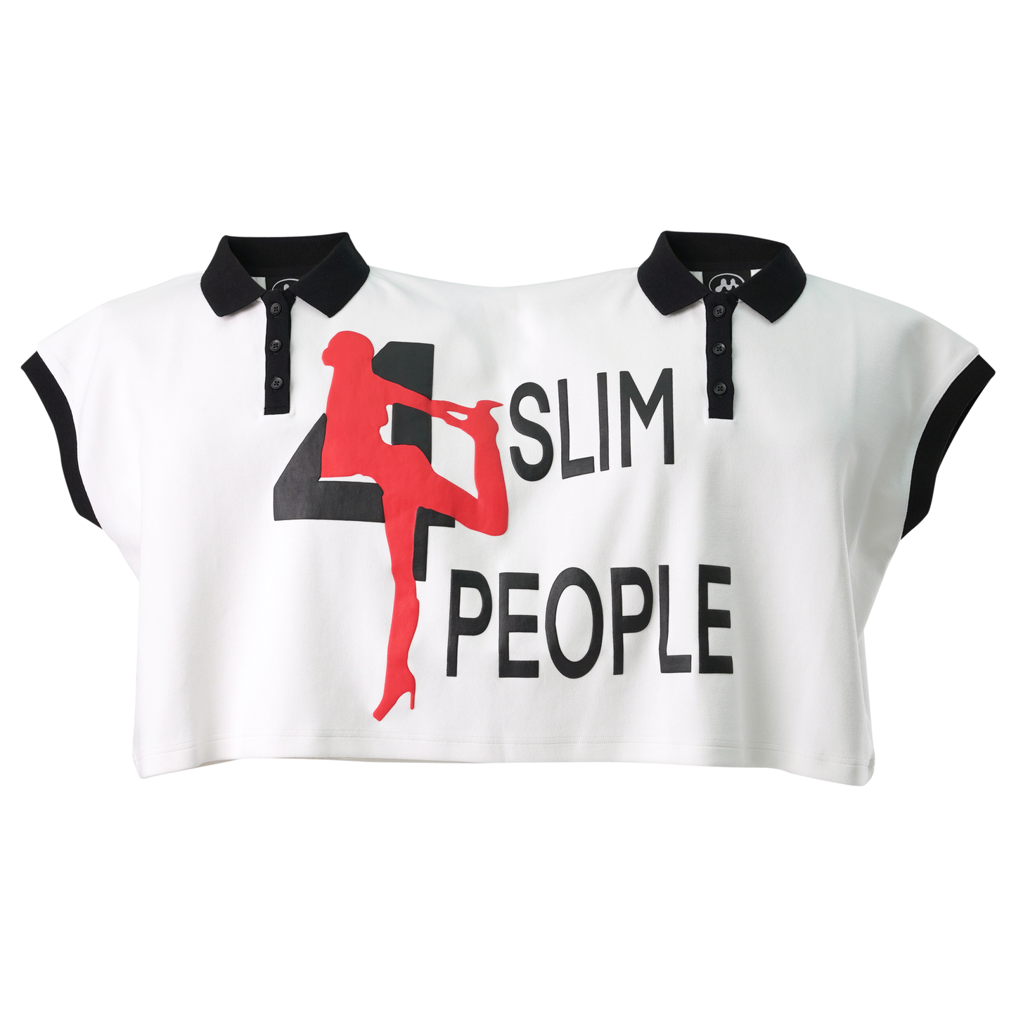 4 SLIM PEOPLE POLO / WHITE