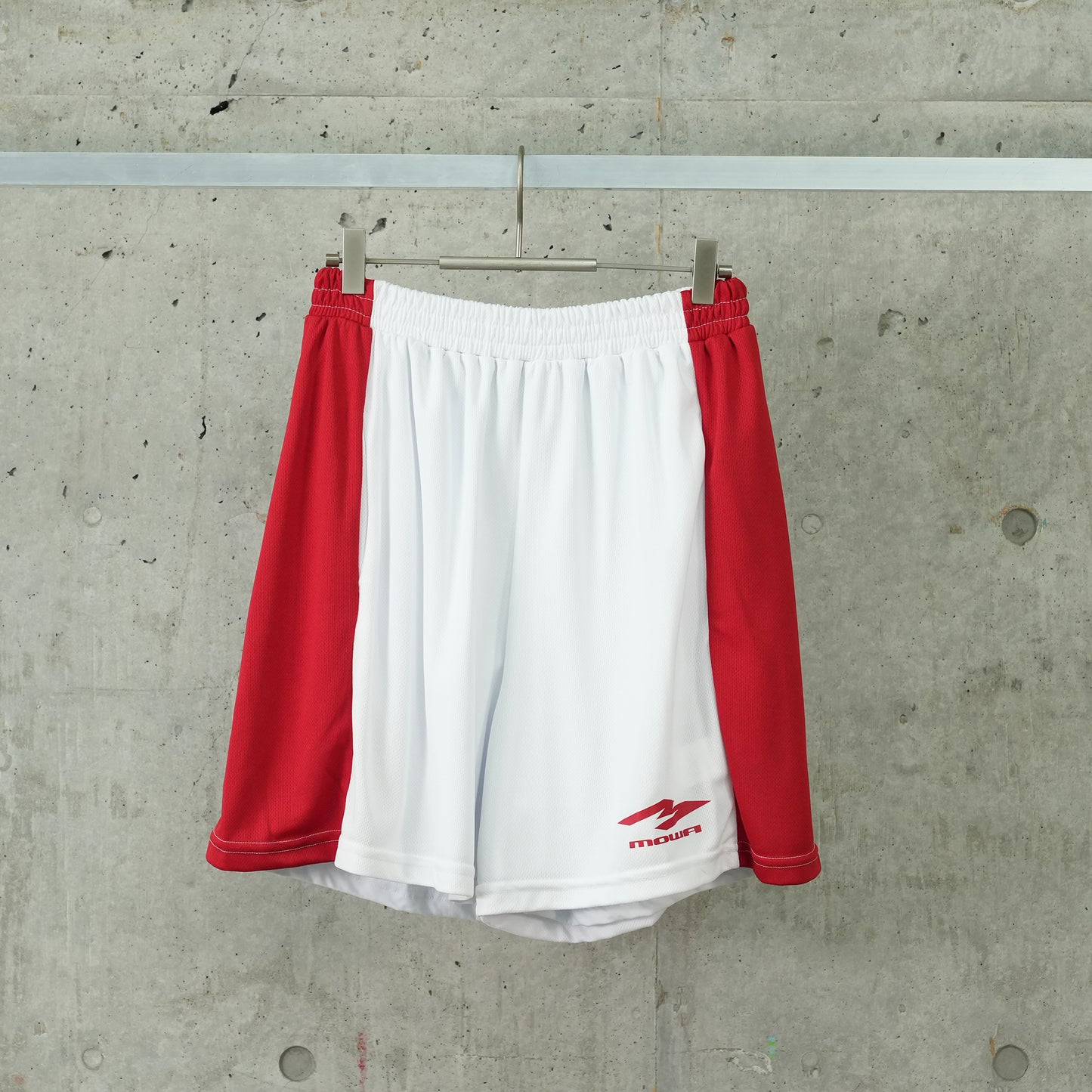 SUCKER SHORTS / WHITE/RED