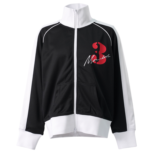 MOWA SPORT TRACKTOP / BLACK/WHITE