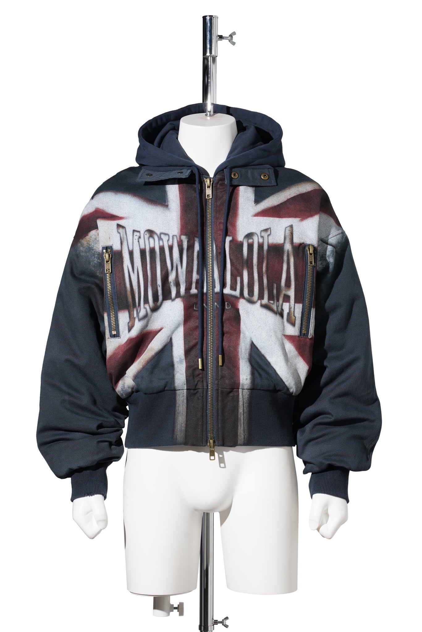 UNION JACK BOMBER / BLUE