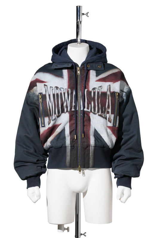 UNION JACK BOMBER / BLUE