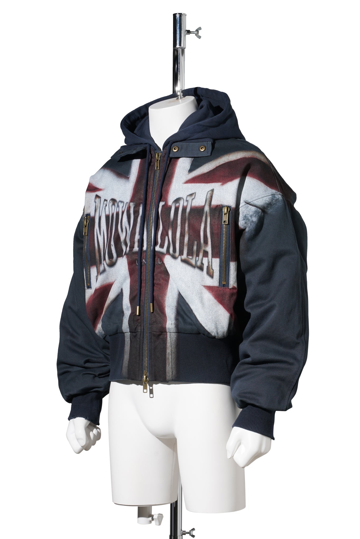 UNION JACK BOMBER / BLUE