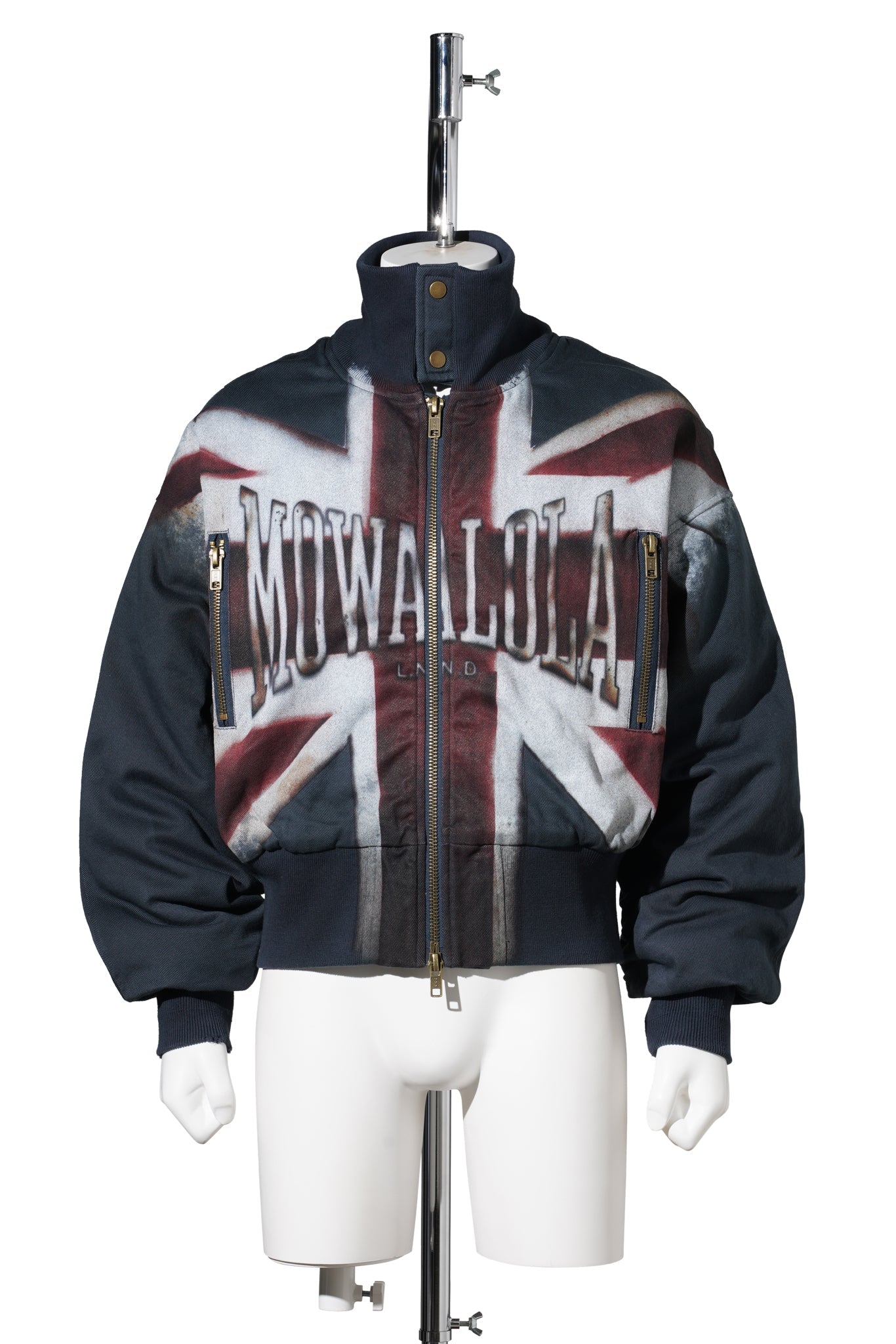 UNION JACK BOMBER / BLUE