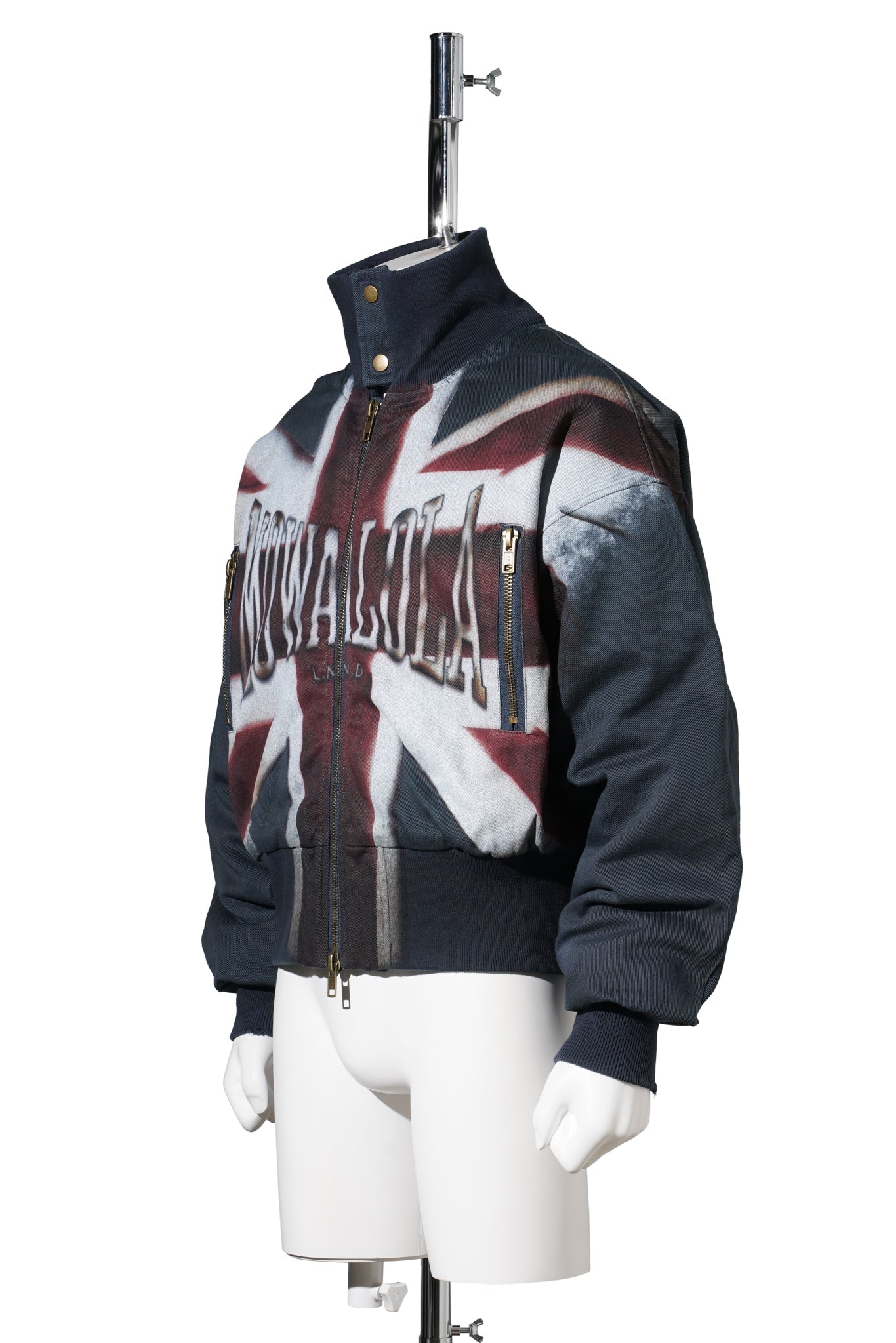 UNION JACK BOMBER / BLUE