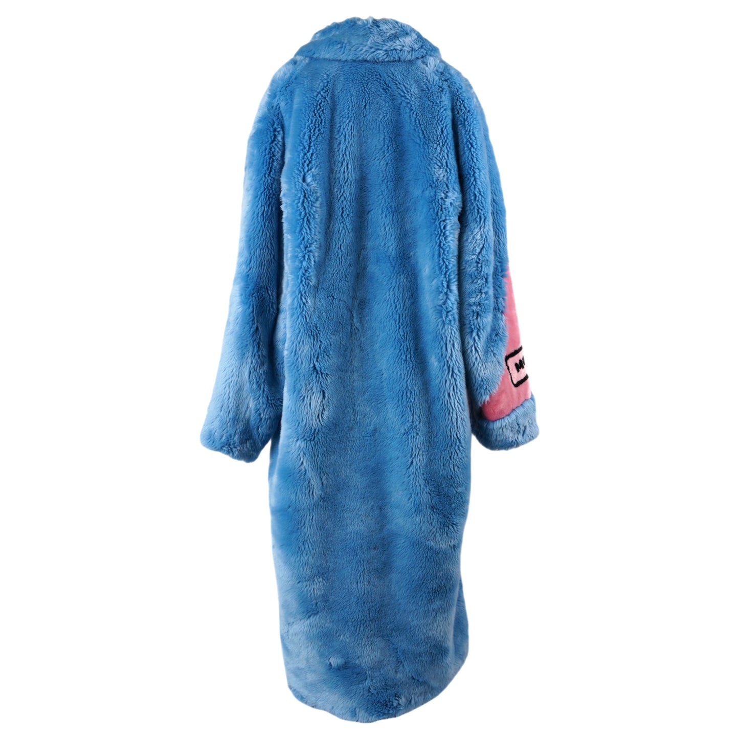 WARHOL FAUX FUR PEACOT / BLUE