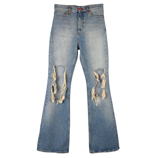 DENIM FLARES 1 / 0182:LIGHT BLUE