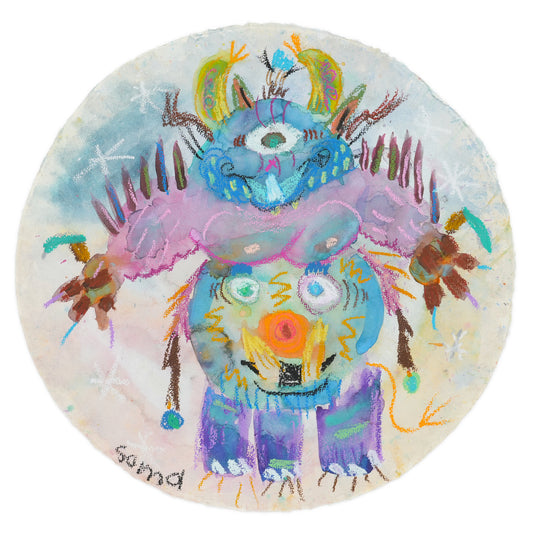 MOSTER ON WASHI PAPER - 3