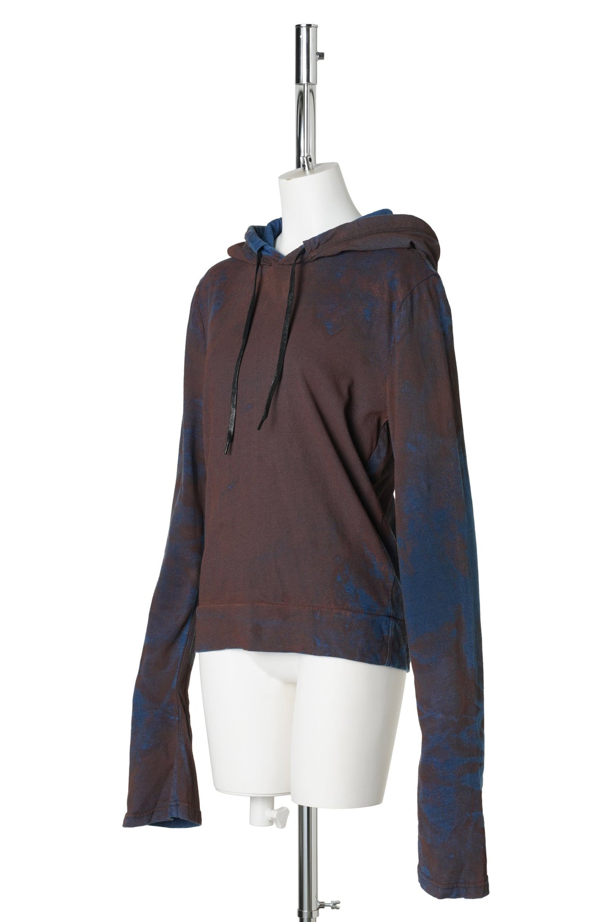 FLARE SLEEVE HOODIE / OXIDE INDIGO