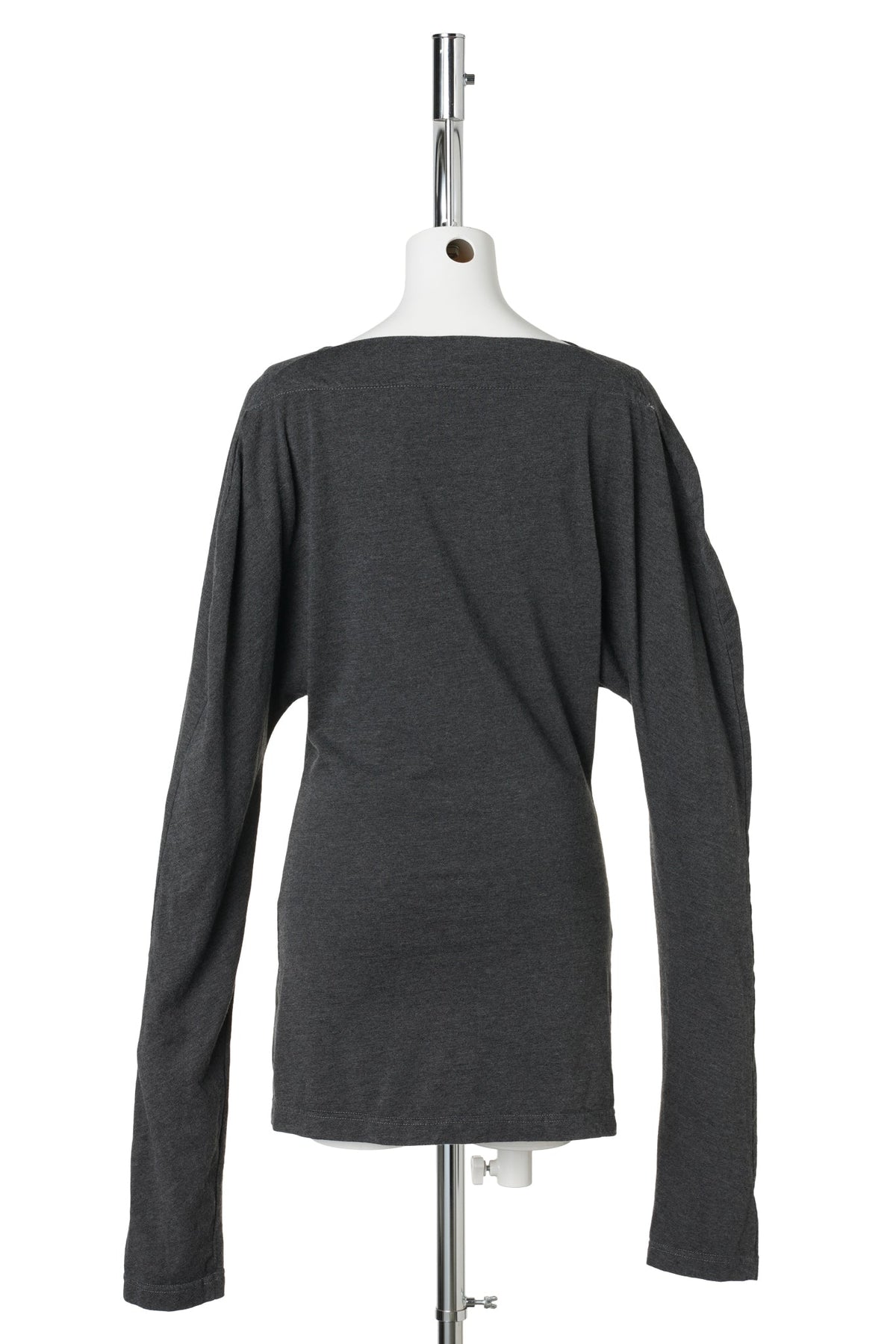 BURNOUT FANGS DOLMAN LONG SLEEVE TOP / WASHED BLACK