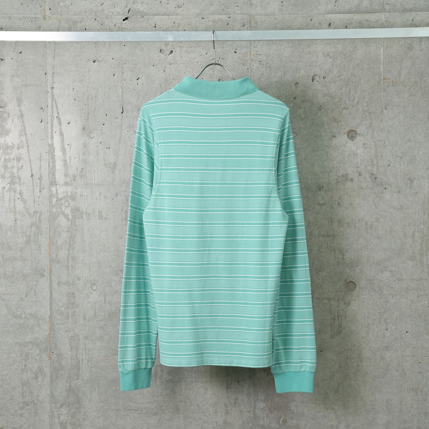 SHRUNKEN POLO / GREEN-WHITE