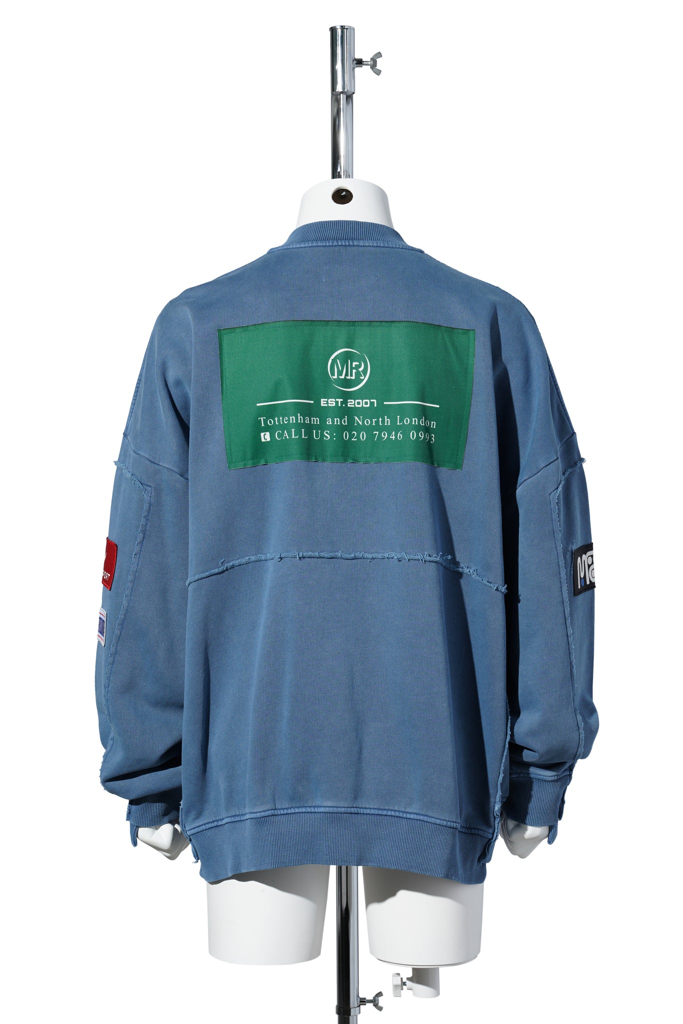 ZIP UP CREW / BLUE AGEAN