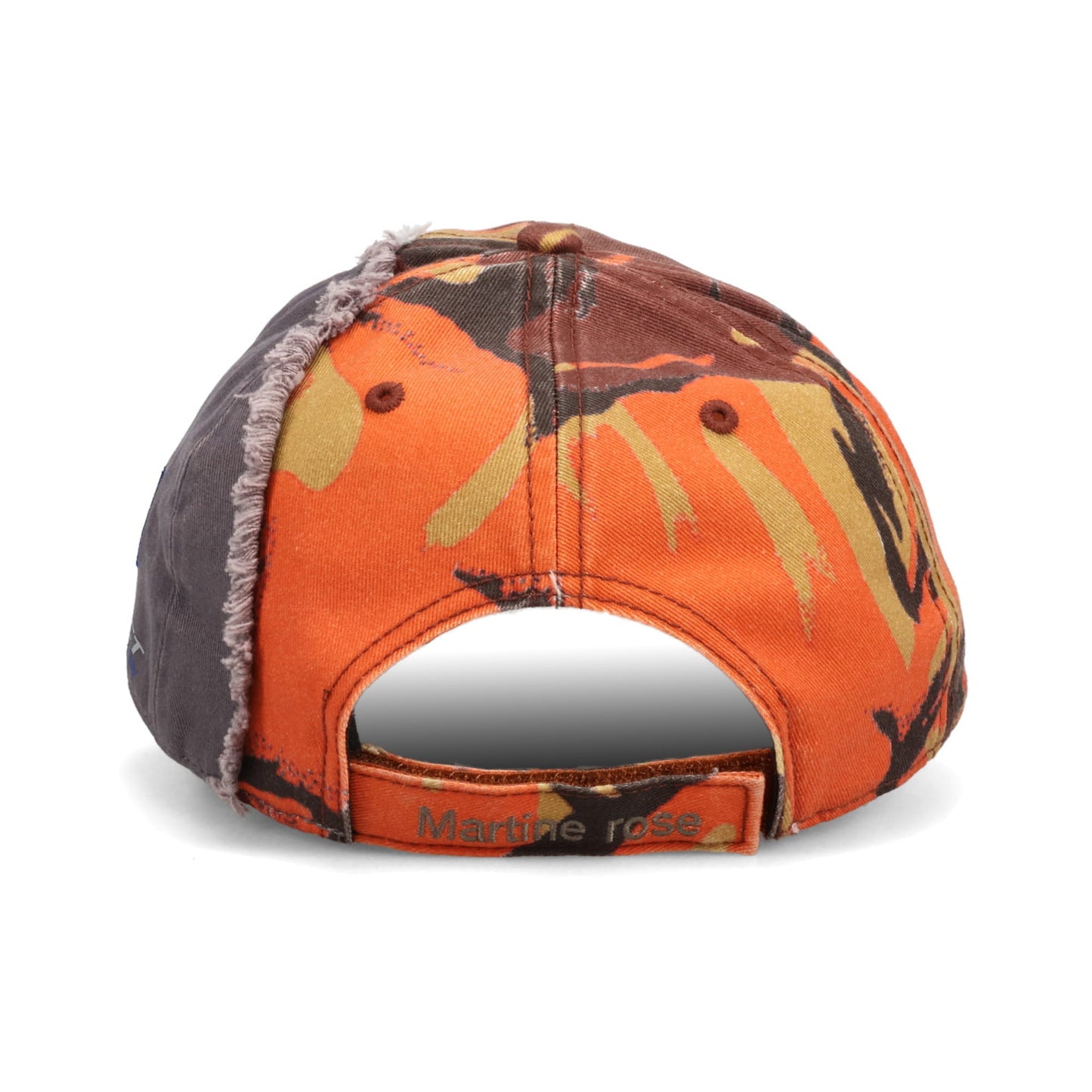 COLLAGE CAP / ORANGE CAMO GREY