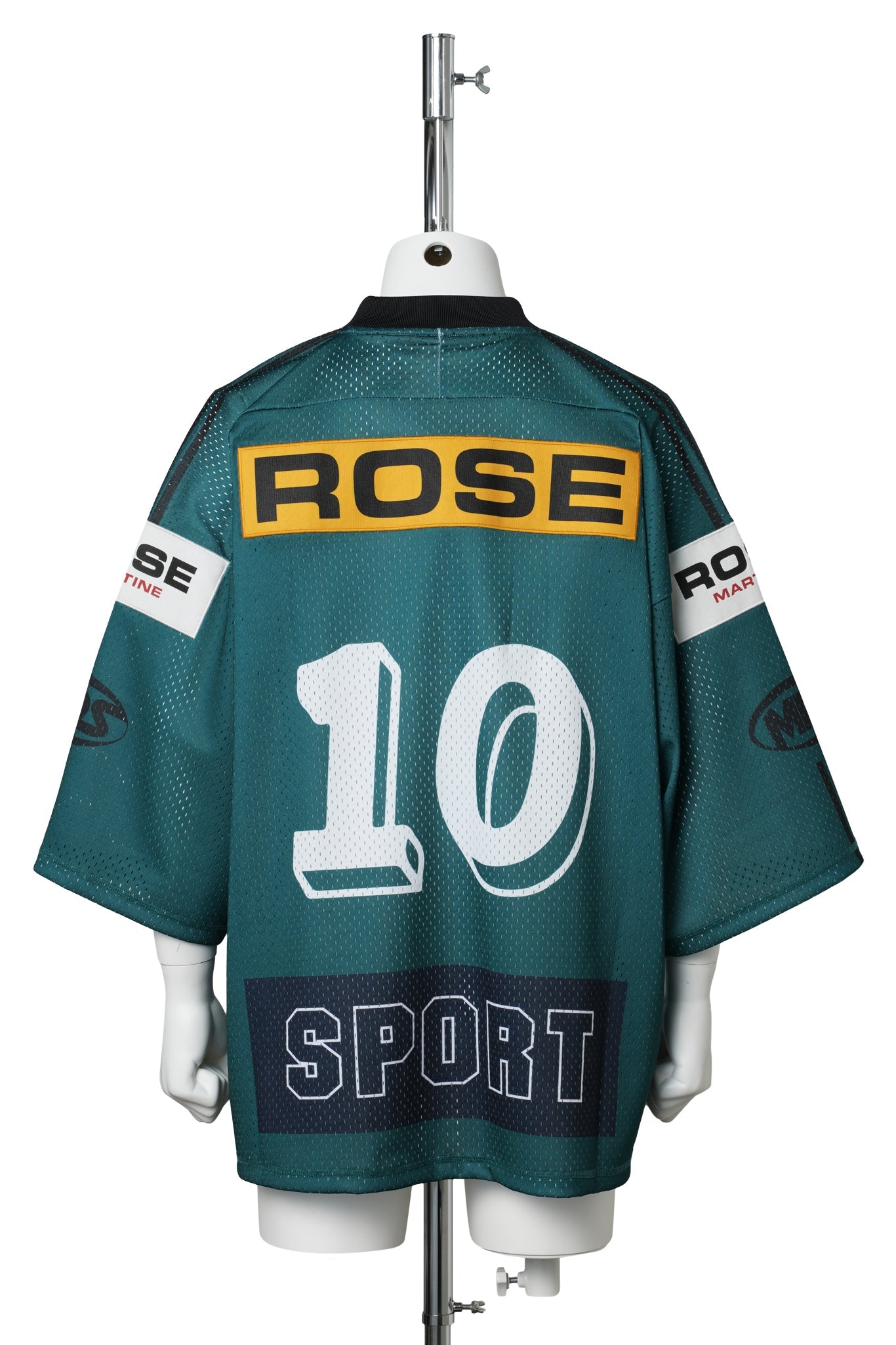 OVERSIZED HOCKEY TOP / GREEN BLACK