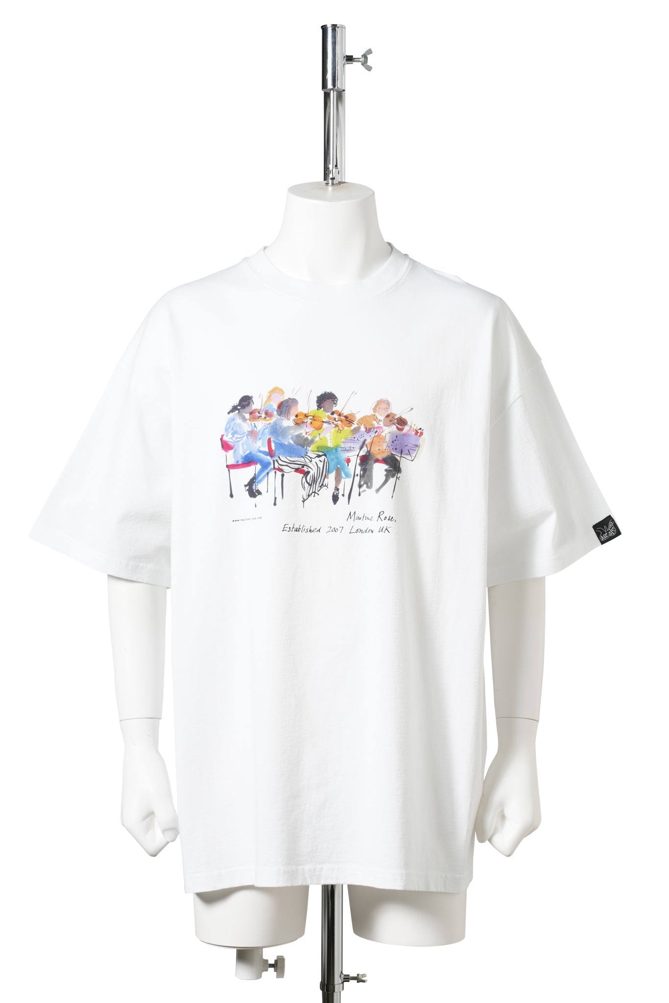 S/S OVERSIZED T-SHIRT / WHITE