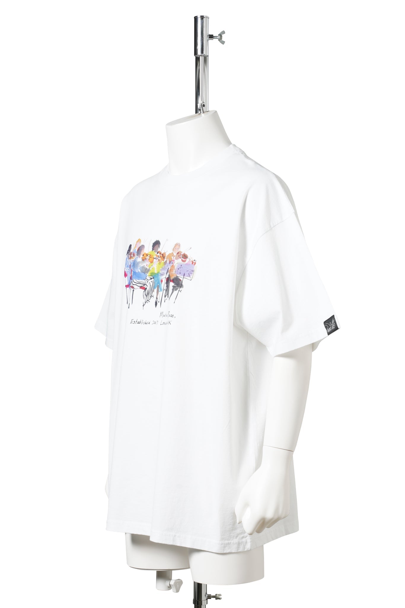 S/S OVERSIZED T-SHIRT / WHITE