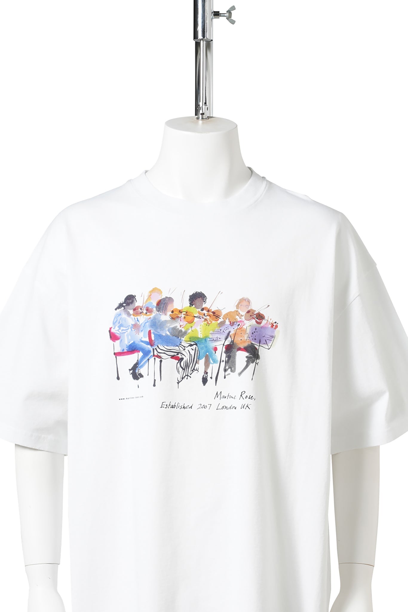 S/S OVERSIZED T-SHIRT / WHITE