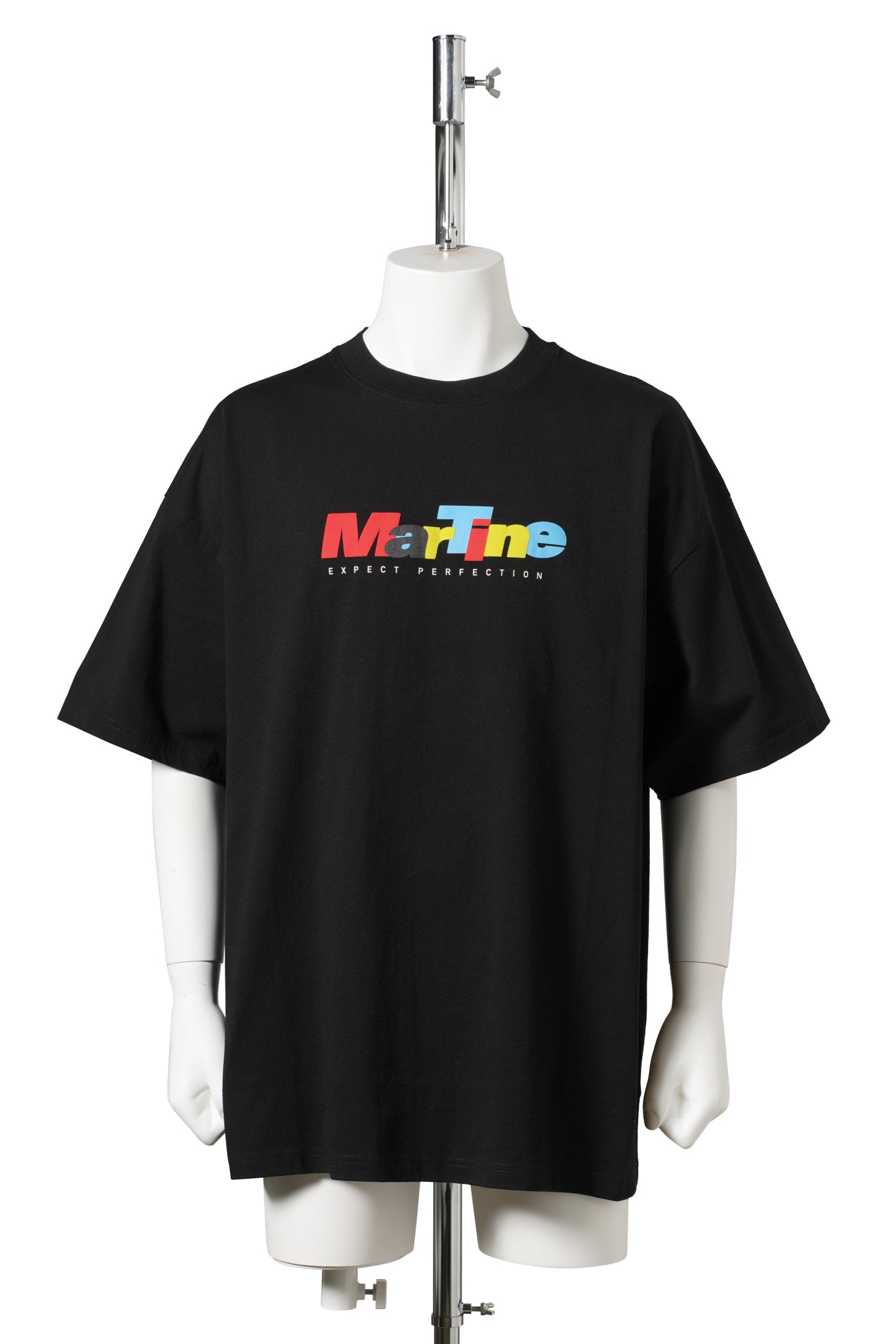 S/S OVERSIZED T-SHIRT / BLACK