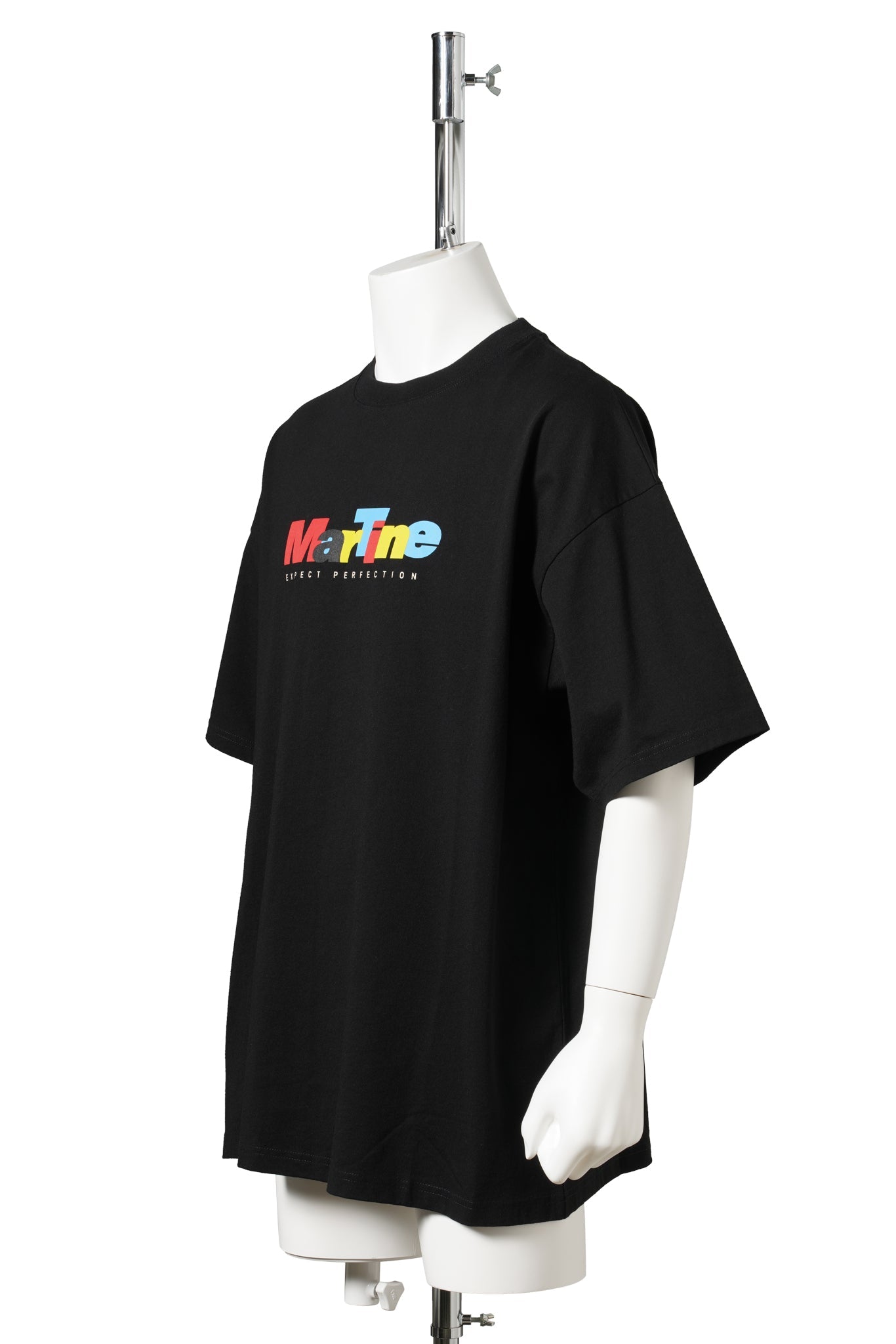 S/S OVERSIZED T-SHIRT / BLACK