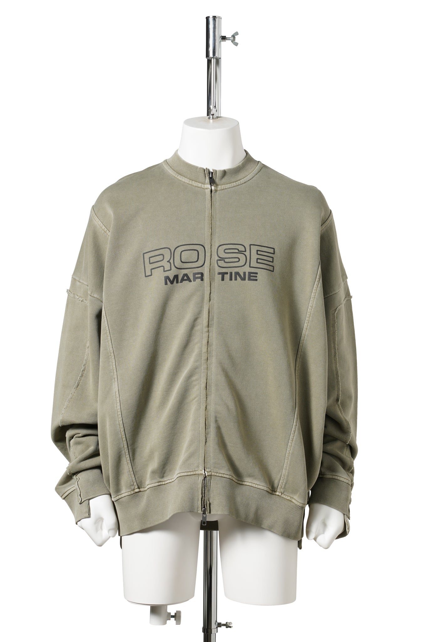 ZIP UP CREW / SAGE GREEN
