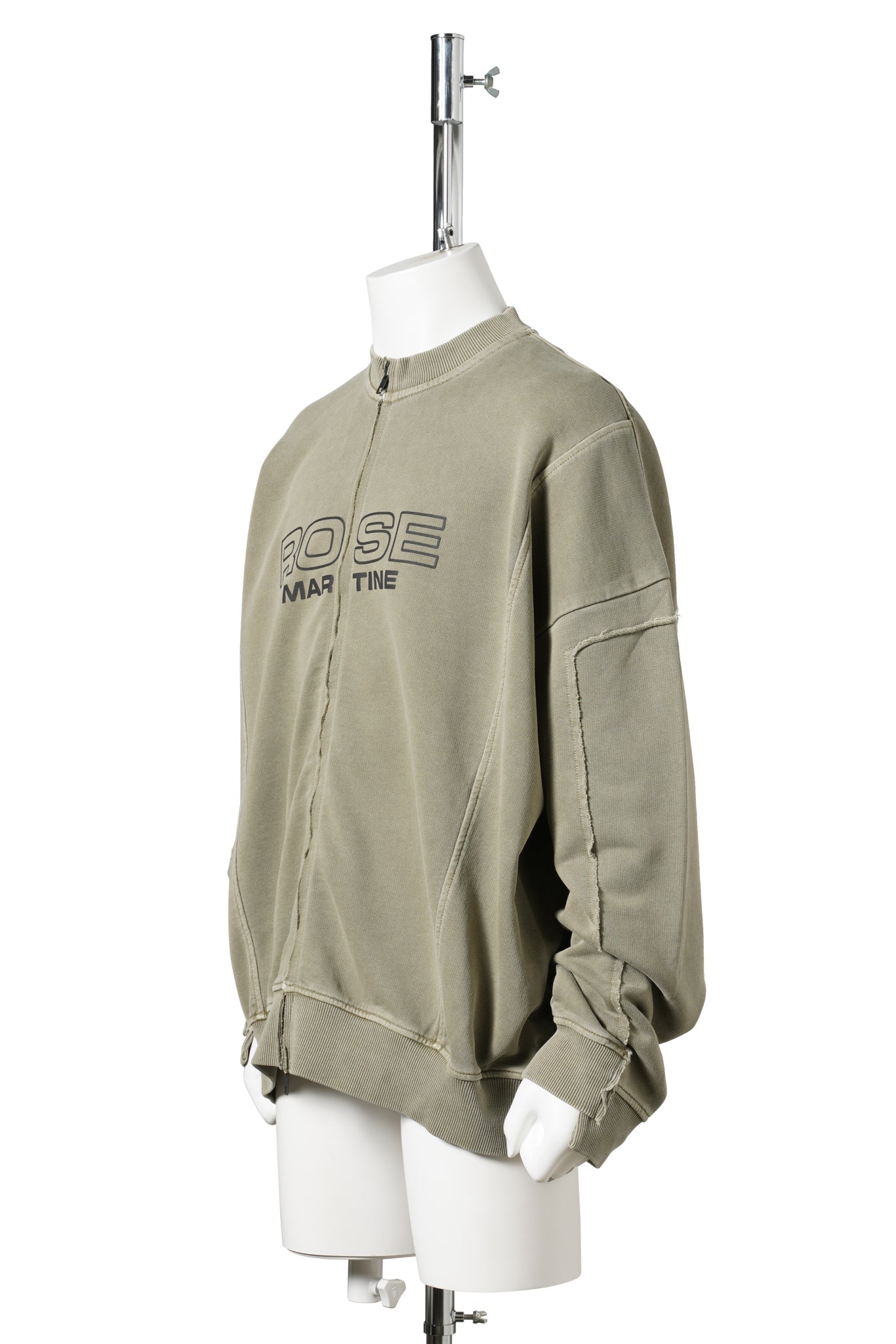 ZIP UP CREW / SAGE GREEN