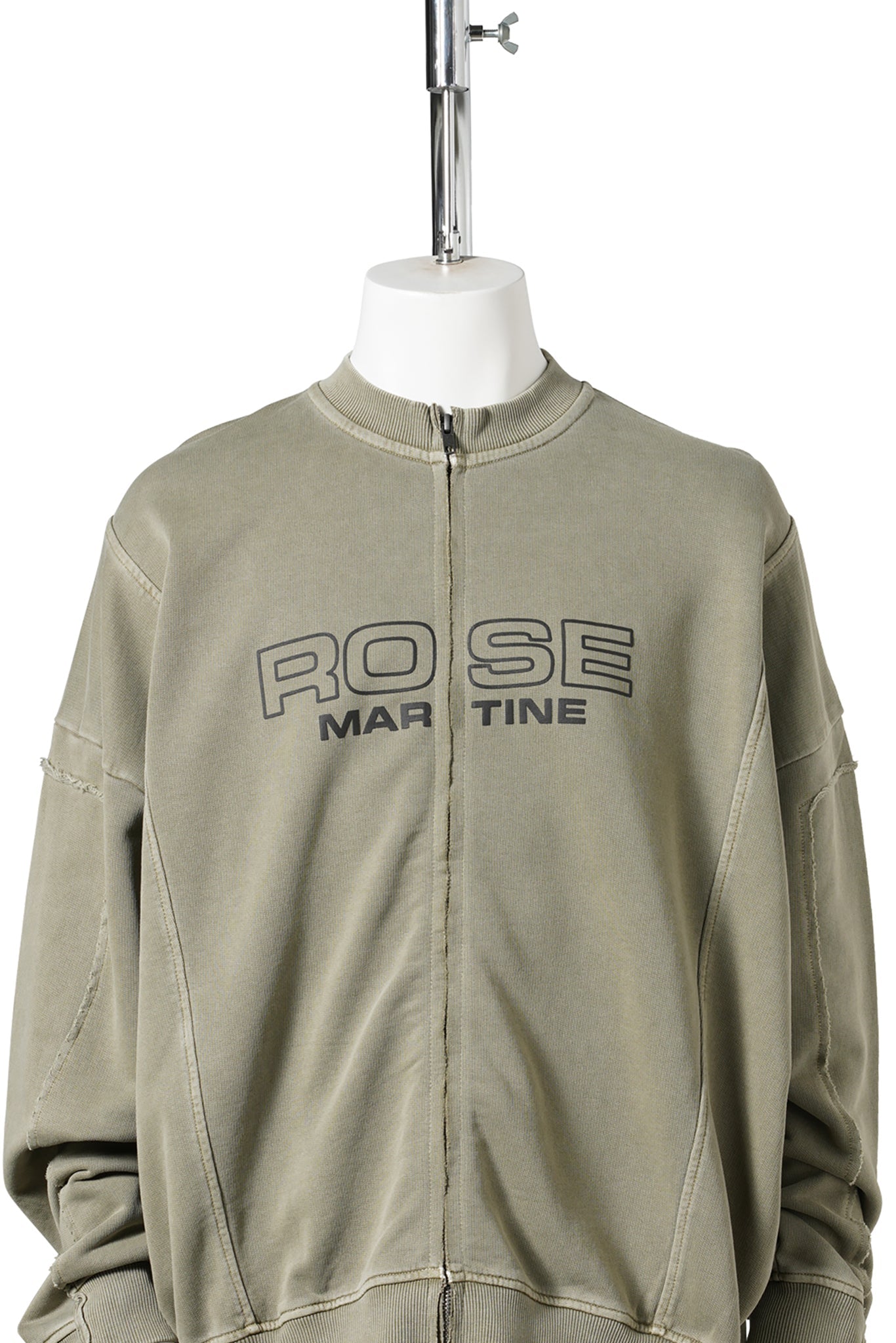 ZIP UP CREW / SAGE GREEN