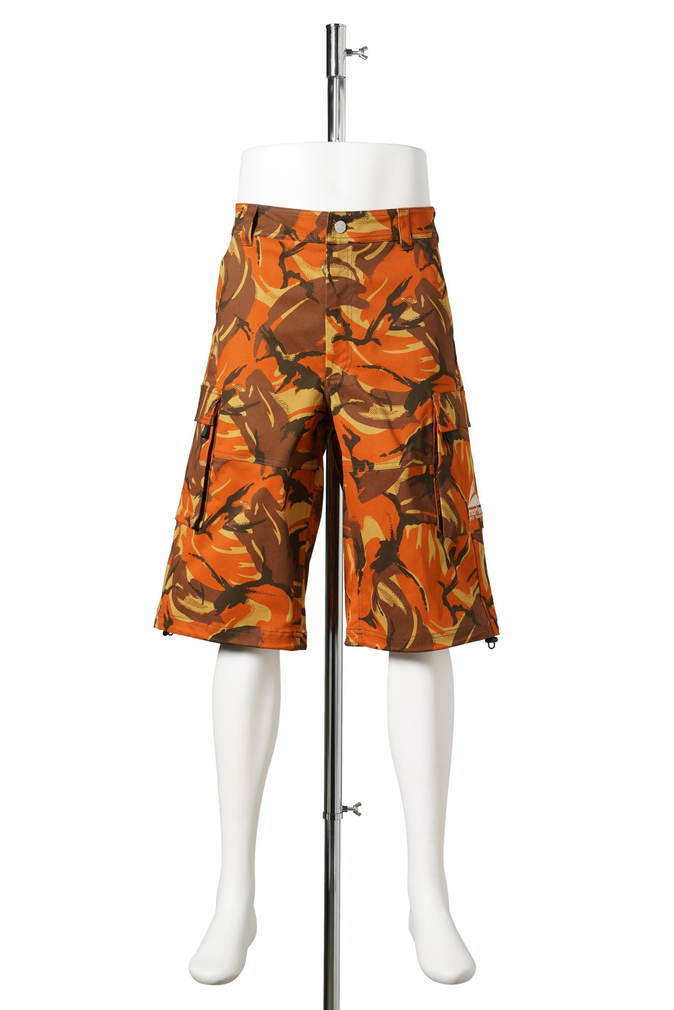 UTILITY SHORT / ORANGE CAMO
