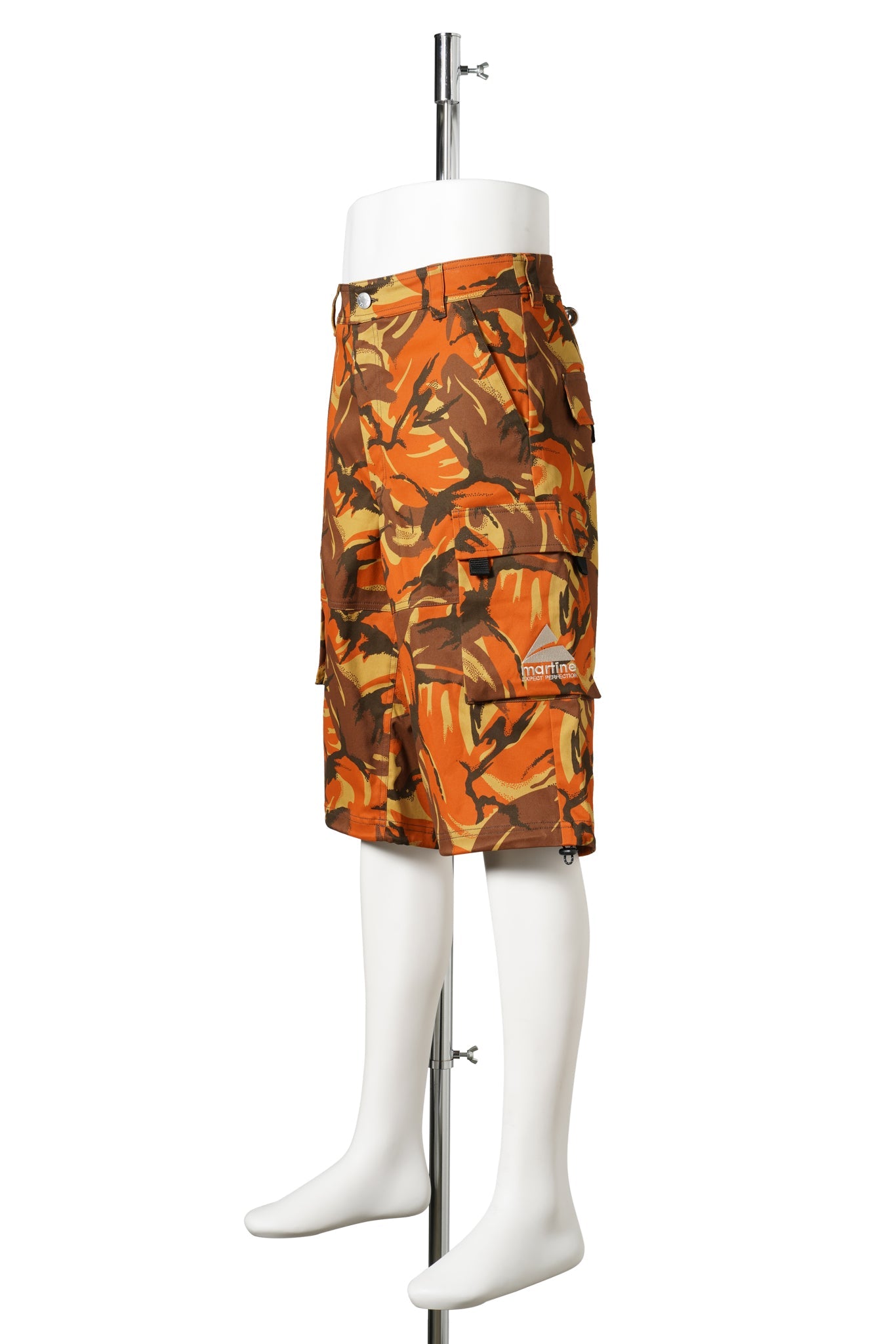 UTILITY SHORT / ORANGE CAMO