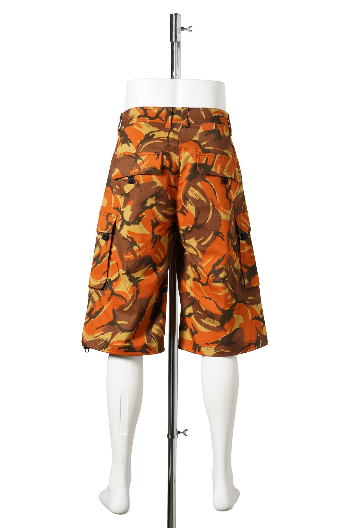UTILITY SHORT / ORANGE CAMO