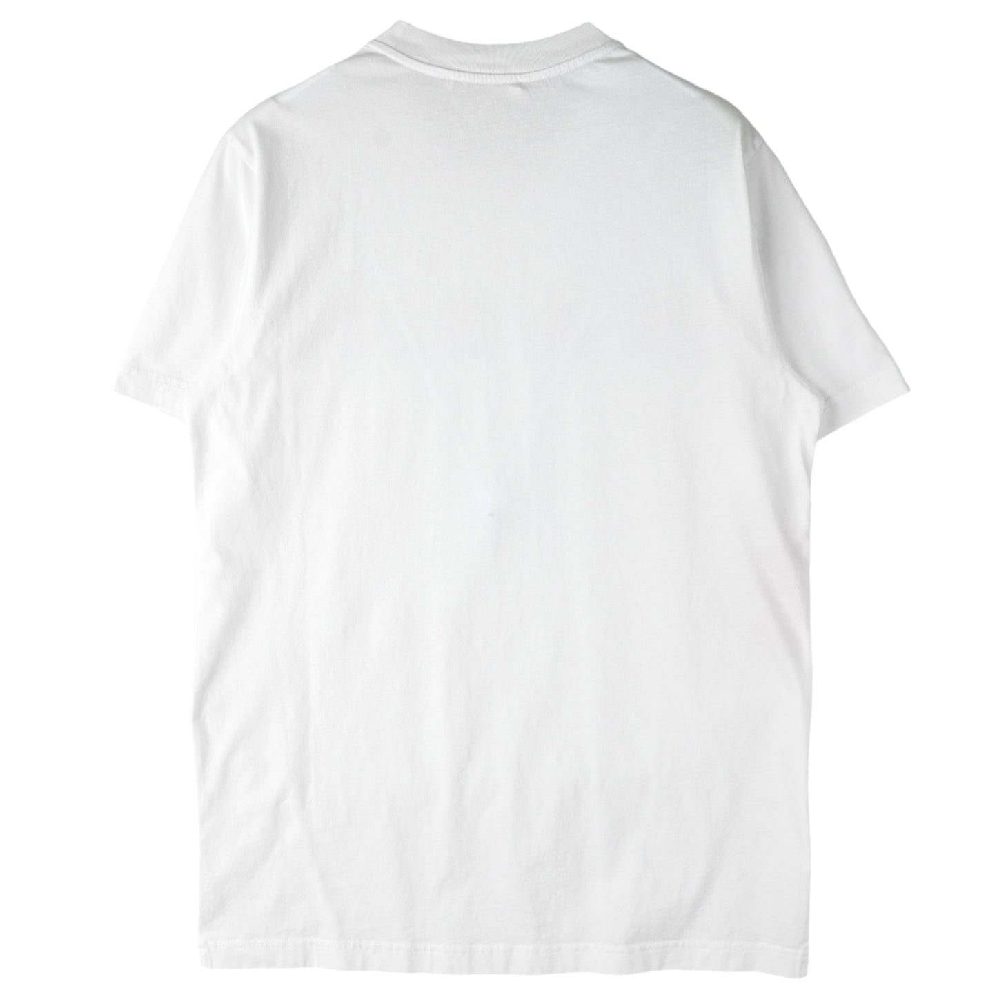 WHITE COTTON T-SHIRT / G0W01