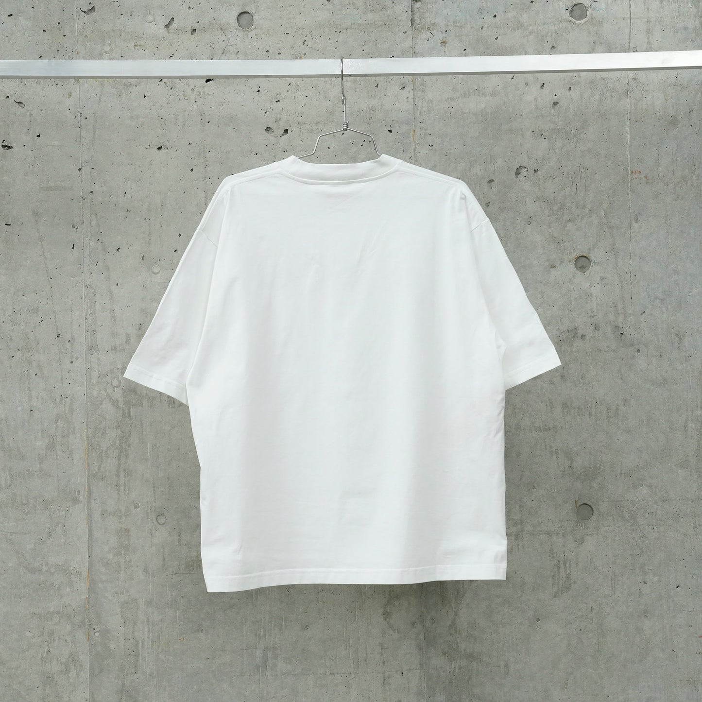 CREW NECK T-SHIRT WITH CHECKED MARNI LOGO / G1W01