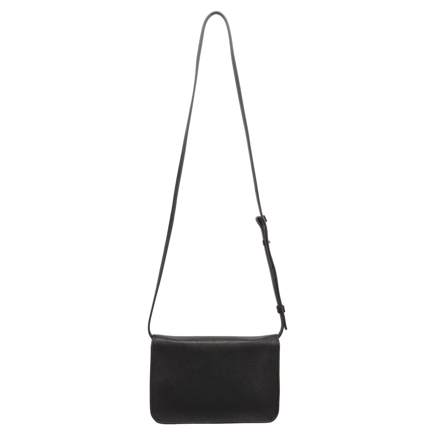 BLACK LEATHER SHOULDER BAG WITH MARNI MENDING EMBROIDERY / 00N99