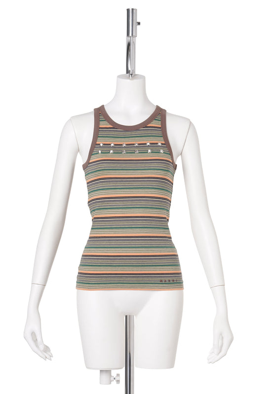 FINE STRIPES COTTON JERSEY / STR21:ALKEKENGI
