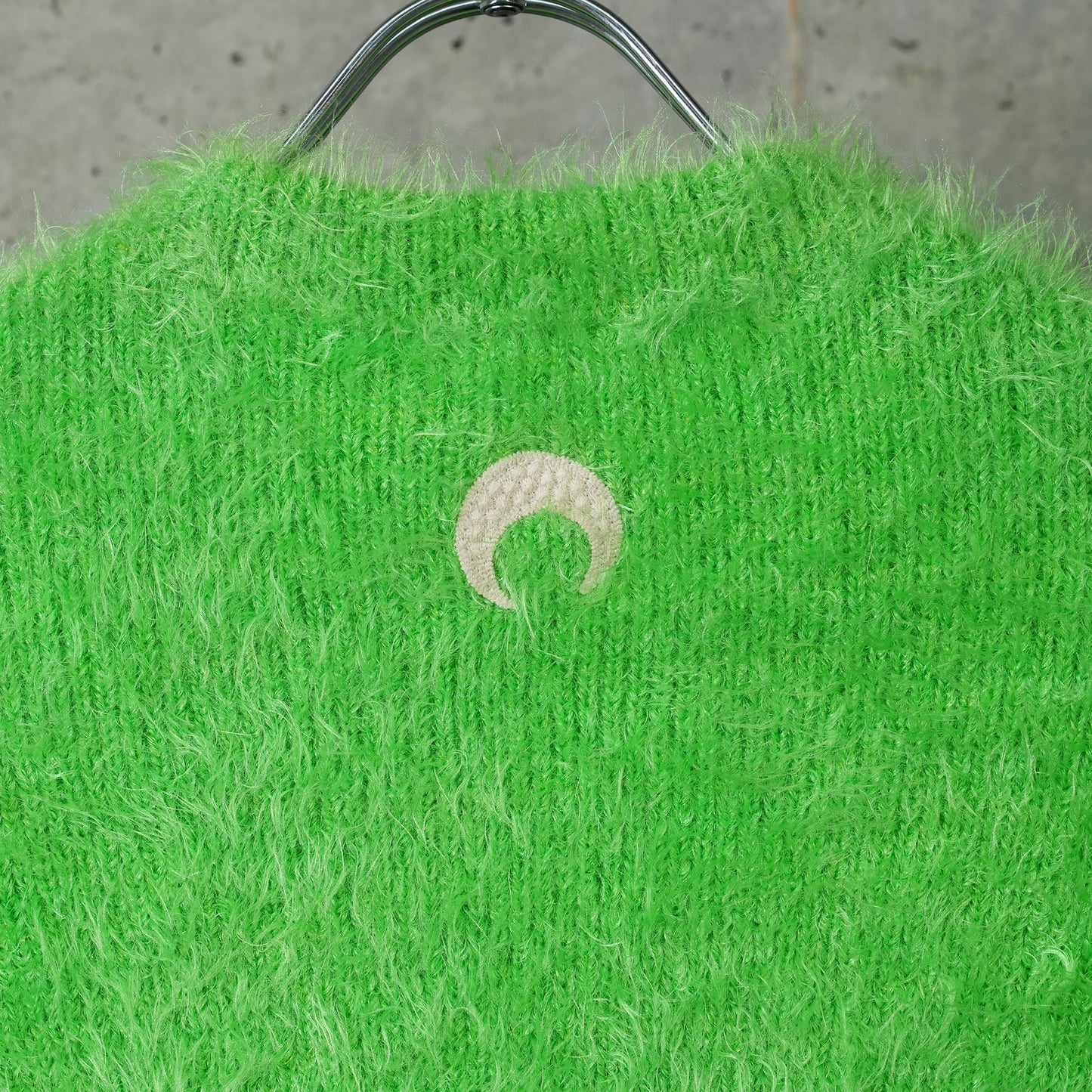 WILD PUFFY KNIT FITTED SWEATER / GN45:BRIGHT