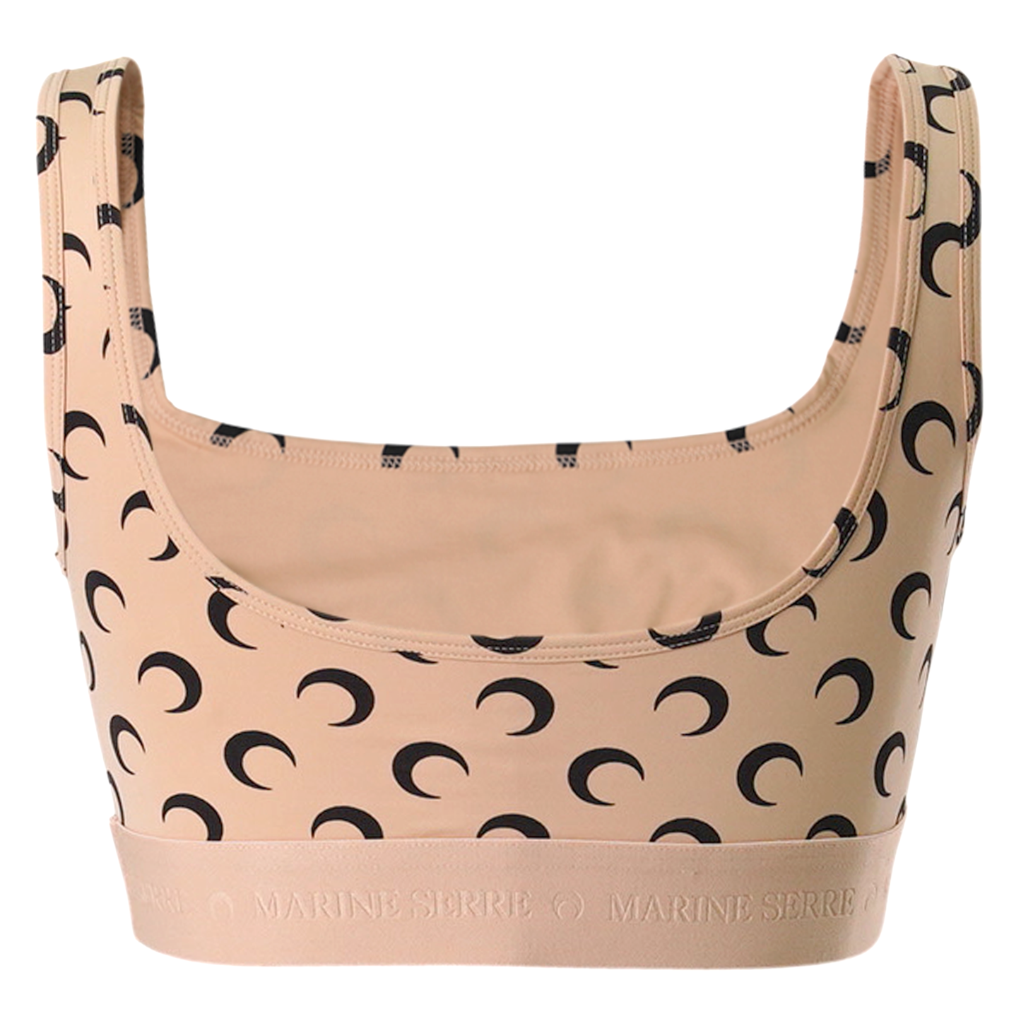 MOON PRINTED JERSEY SPORT BRA / TA10:TAN