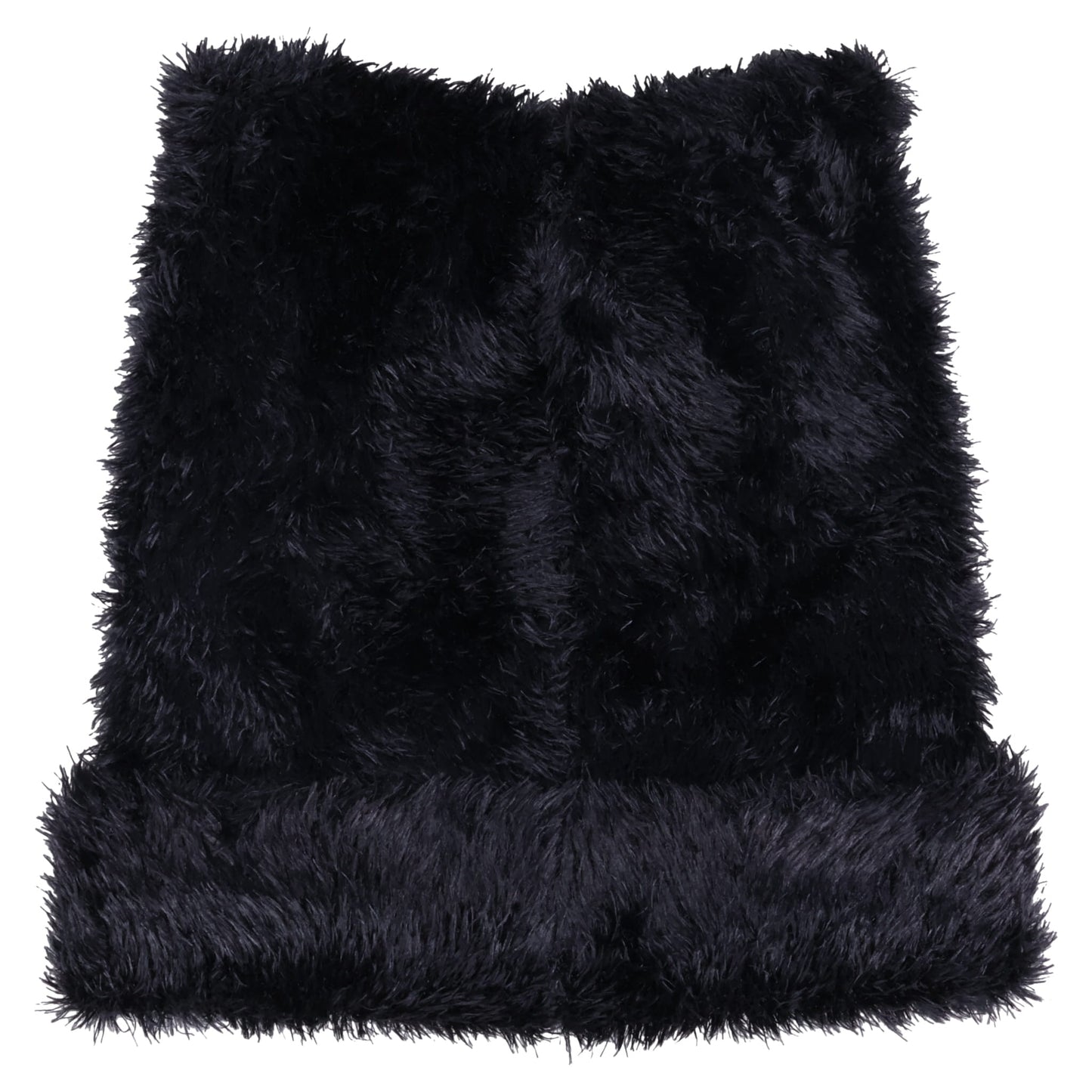 WILD FLUFFY KNIT KAWAII BEANIE / BK99:BLACK