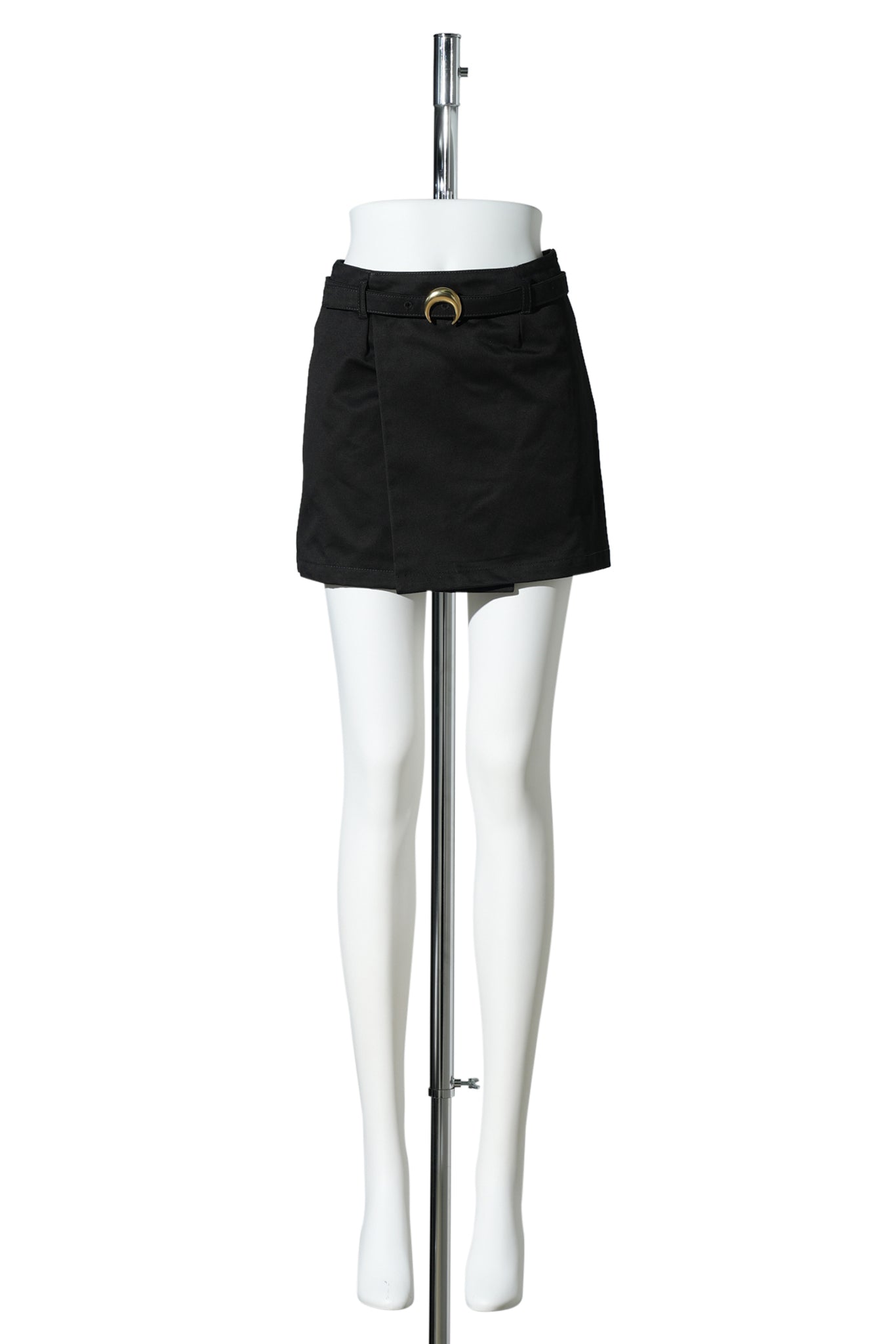SAILOR WORKWEAR BELTED MINI SKIRT / BK99:BLACK