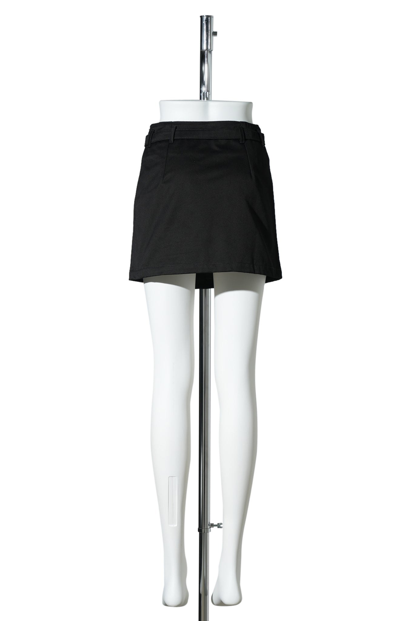 SAILOR WORKWEAR BELTED MINI SKIRT / BK99:BLACK