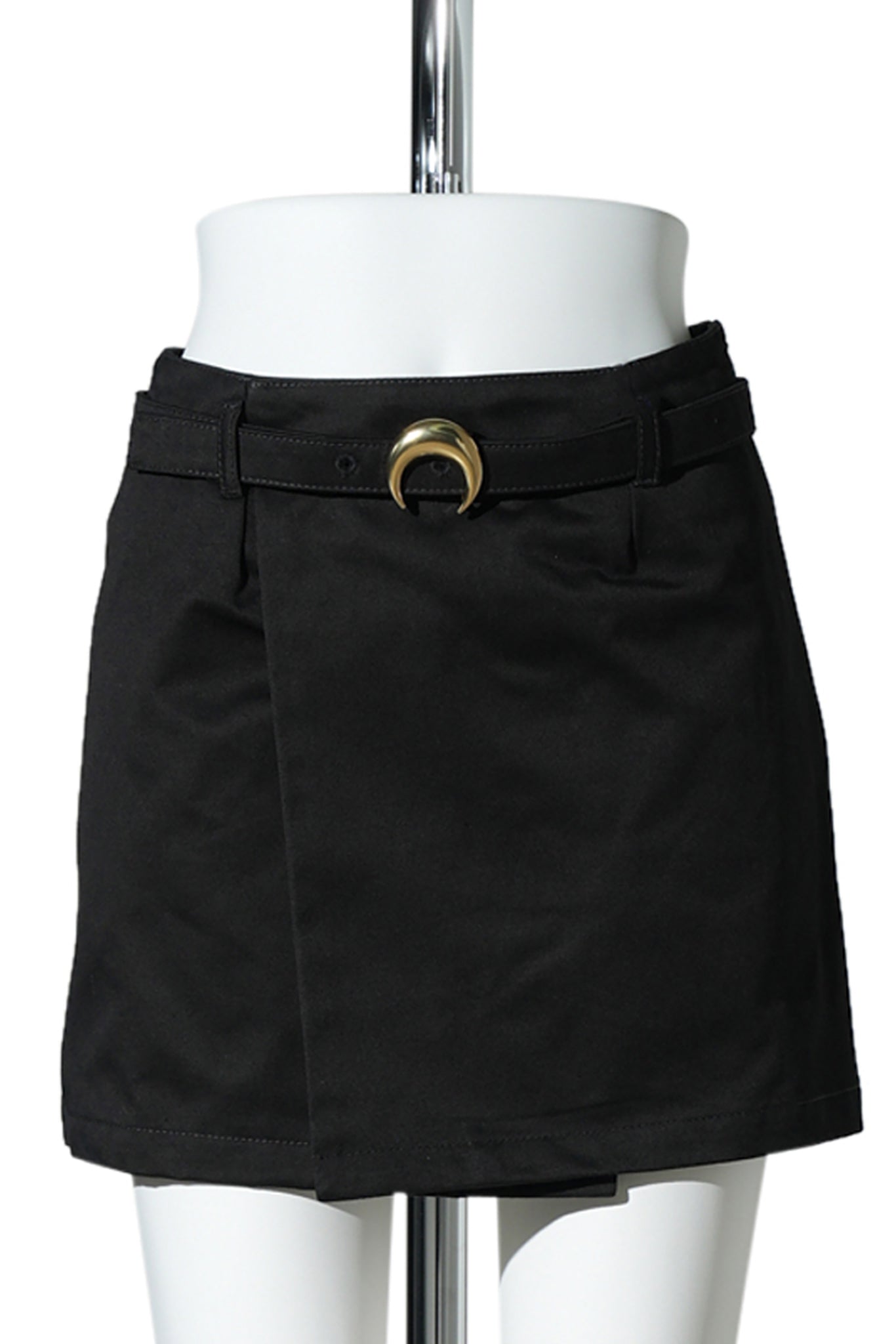 SAILOR WORKWEAR BELTED MINI SKIRT / BK99:BLACK