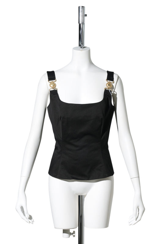 WORKWEAR SLEEVELESS TOP / BK99:BLACK