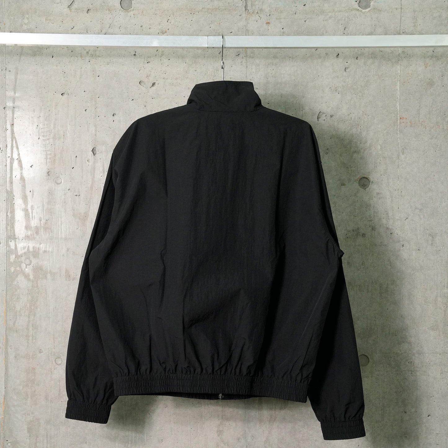 RECYCLED NYLON TRACK JACKET / BK99:BLACK