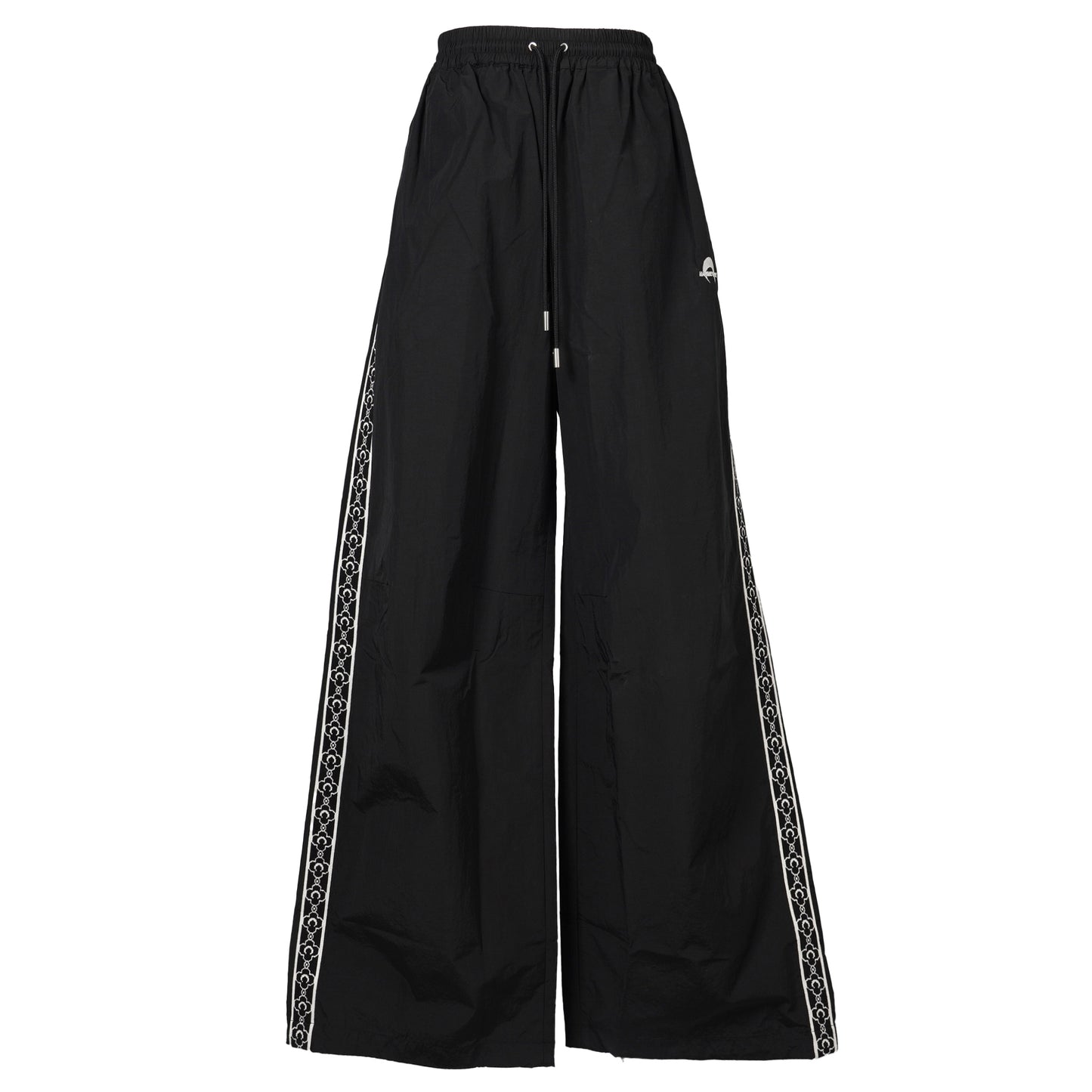 RECYCLED NYLON TRACK PANTS / BK99:BLACK