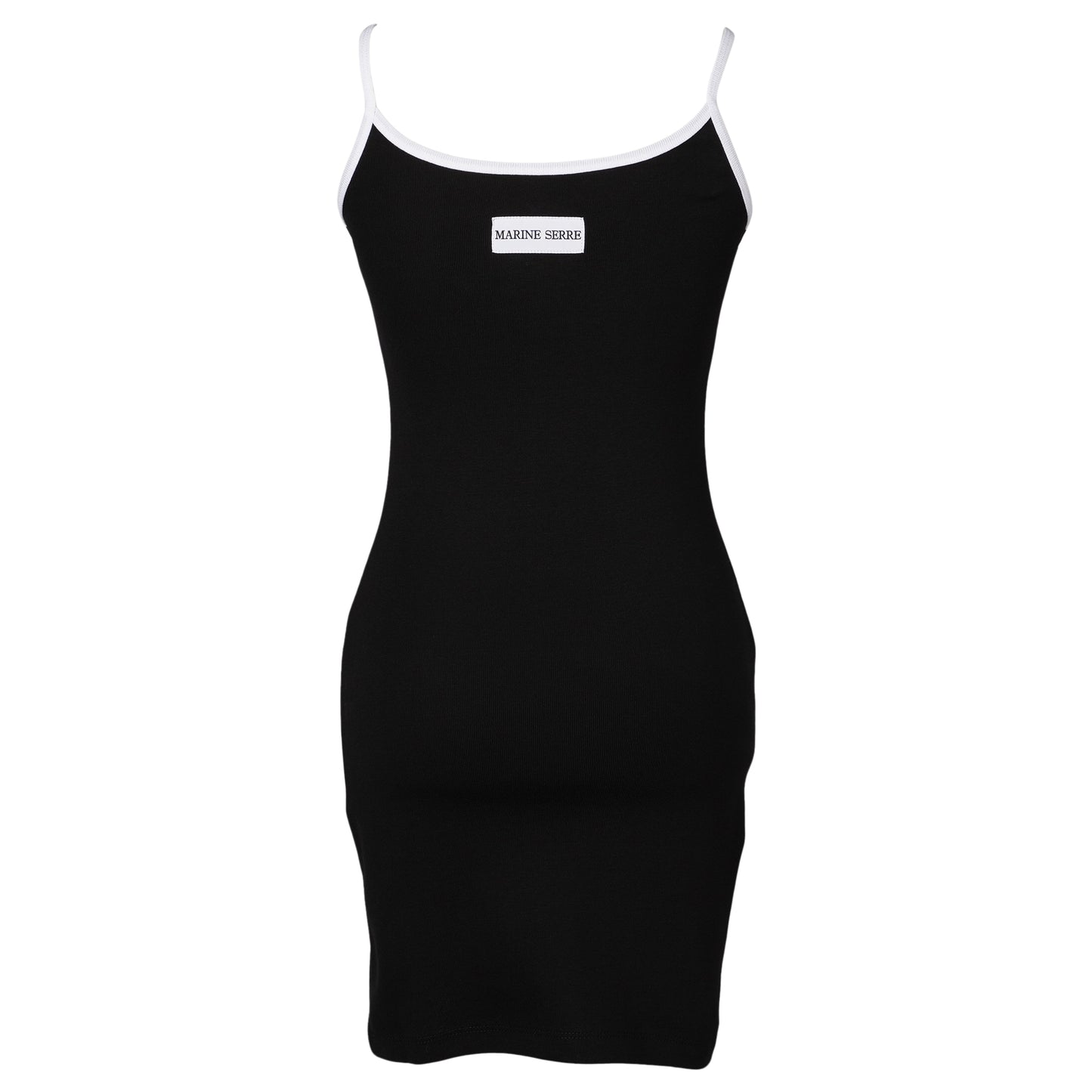 MOON LOGO JERSEY STRAP DRESS / BK99:BLACK